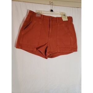 Women's Universal Threads Coral High Rise Utility Short Size 14